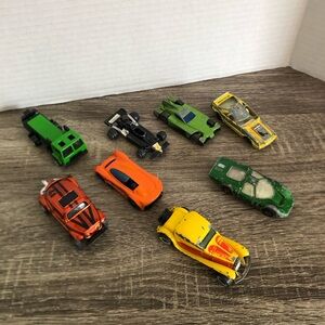 Vintage Assorted Colourful Toy Cars Bundle